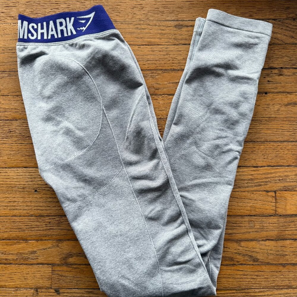 Gymshark Flex Leggings Light Grey/Purple